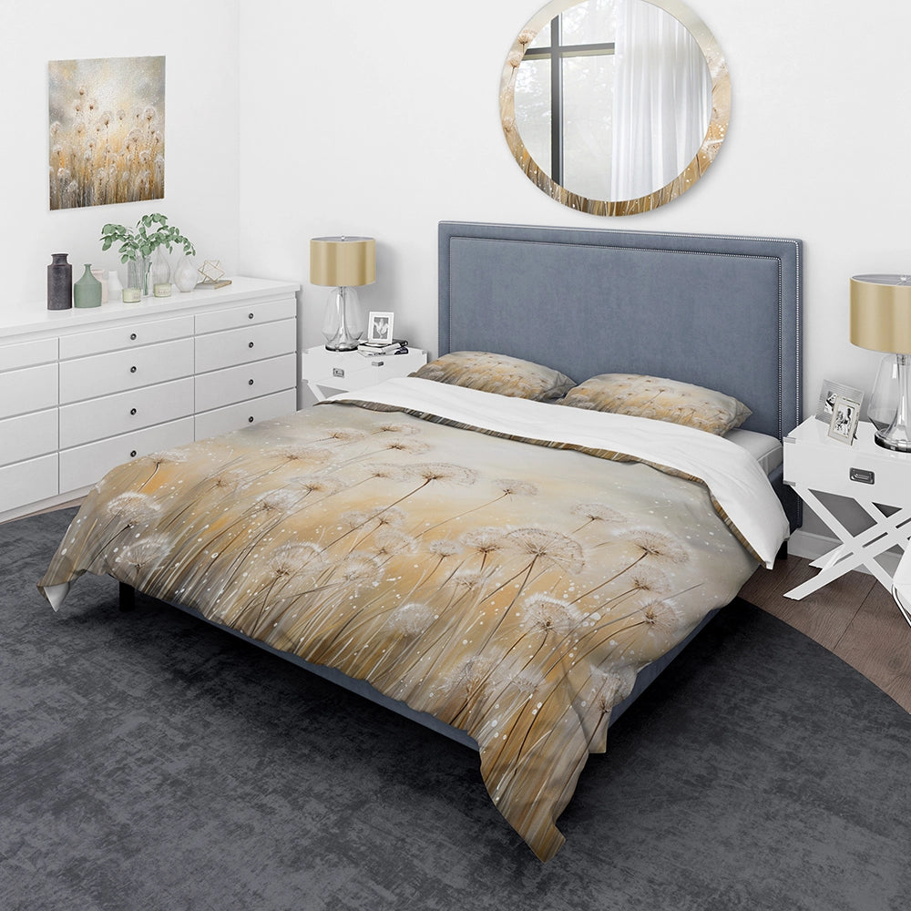 Dandelion Field Breeze - Duvet Cover Set