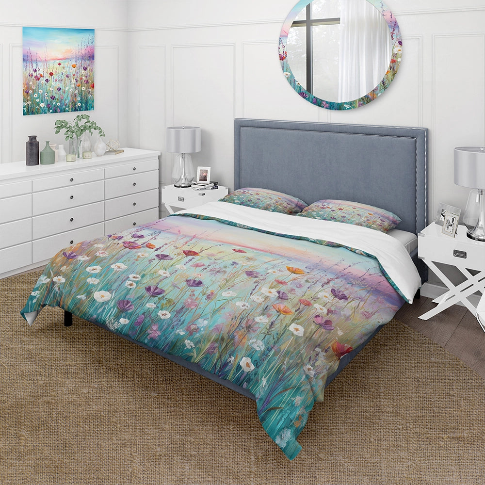 Wild Flowers Meadows II - Duvet Cover Set