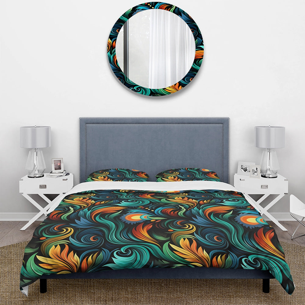 Tribal Essence Paisley Feather - Duvet Cover Set