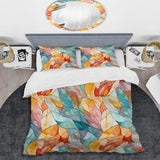 Watercolor Delight Marble Pattern - Duvet Cover Set