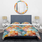 Watercolor Delight Marble Pattern - Duvet Cover Set