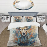 Deer Abstracted Antlers - Duvet Cover Set
