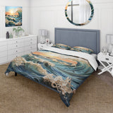 Kinetic Art Kinetic Waves II - Duvet Cover Set