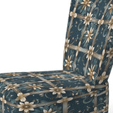 Gold Victorian Ornate Floral Elegance - Upholstered Modern Accent Chairs
