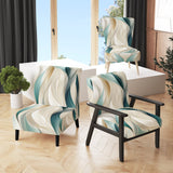 Subdued Elegance - Modern Accent Slipper Chair