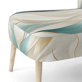 Subdued Elegance - Modern Accent Slipper Chair