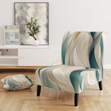 Subdued Elegance - Modern Accent Slipper Chair