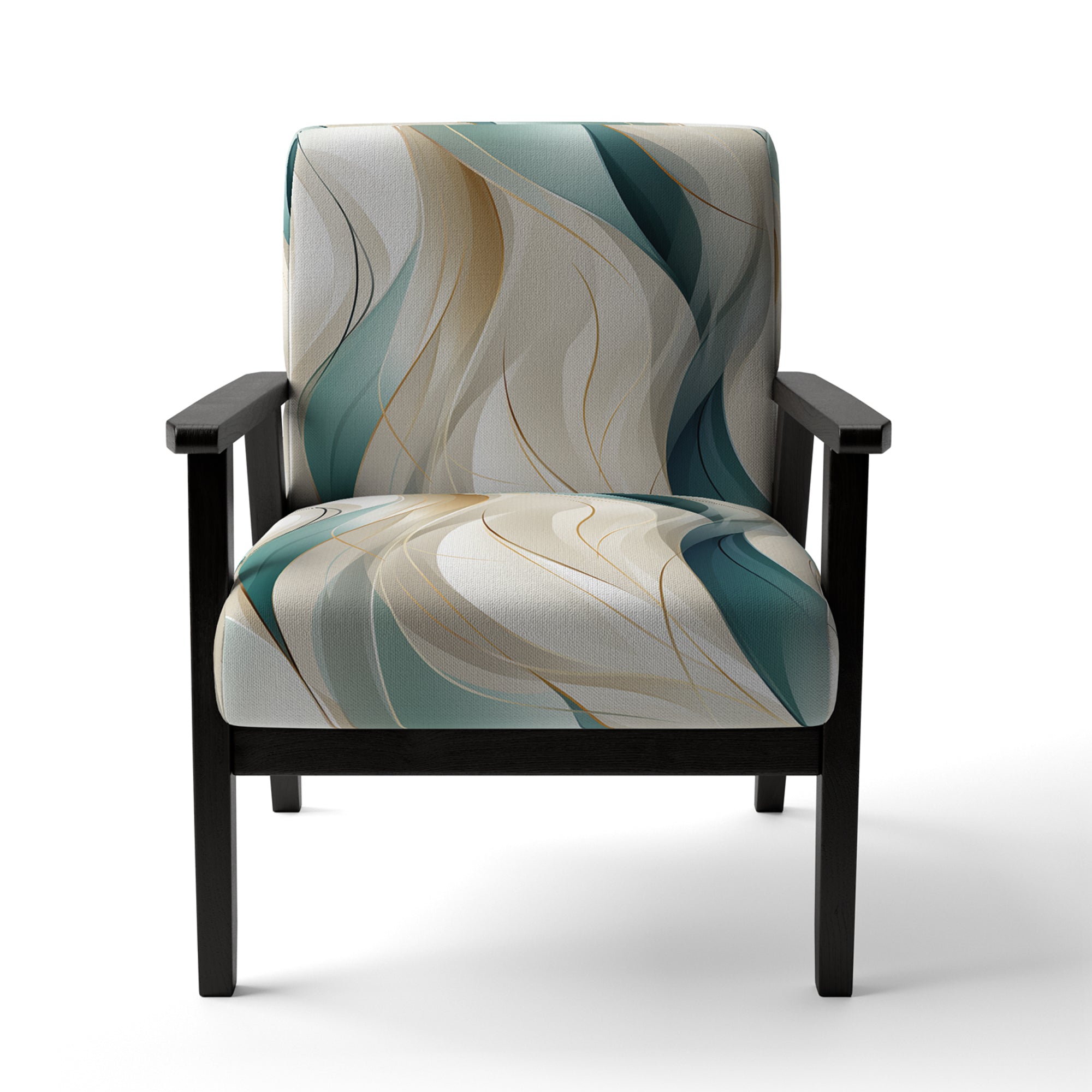 Subdued Elegance - Modern Accent Slipper Chair