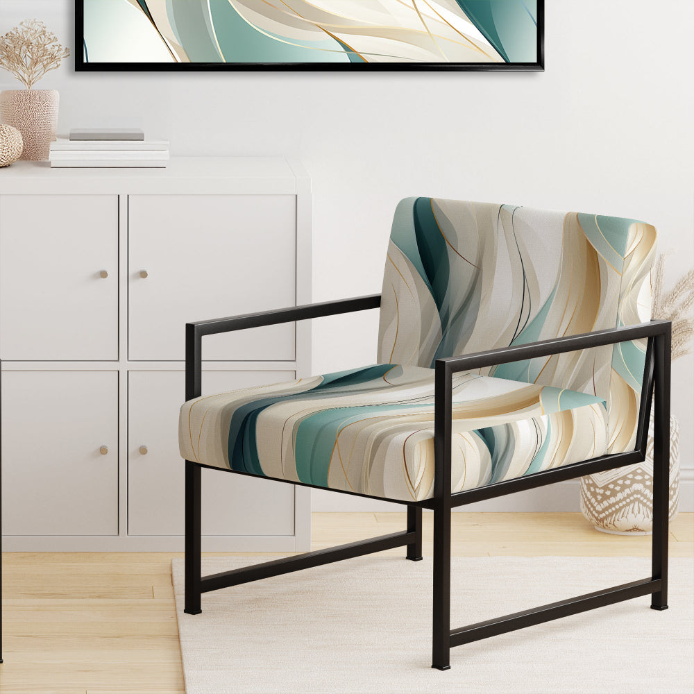 Subdued Elegance - Modern Accent Slipper Chair