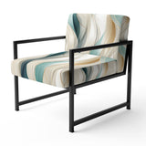 Subdued Elegance - Modern Accent Slipper Chair