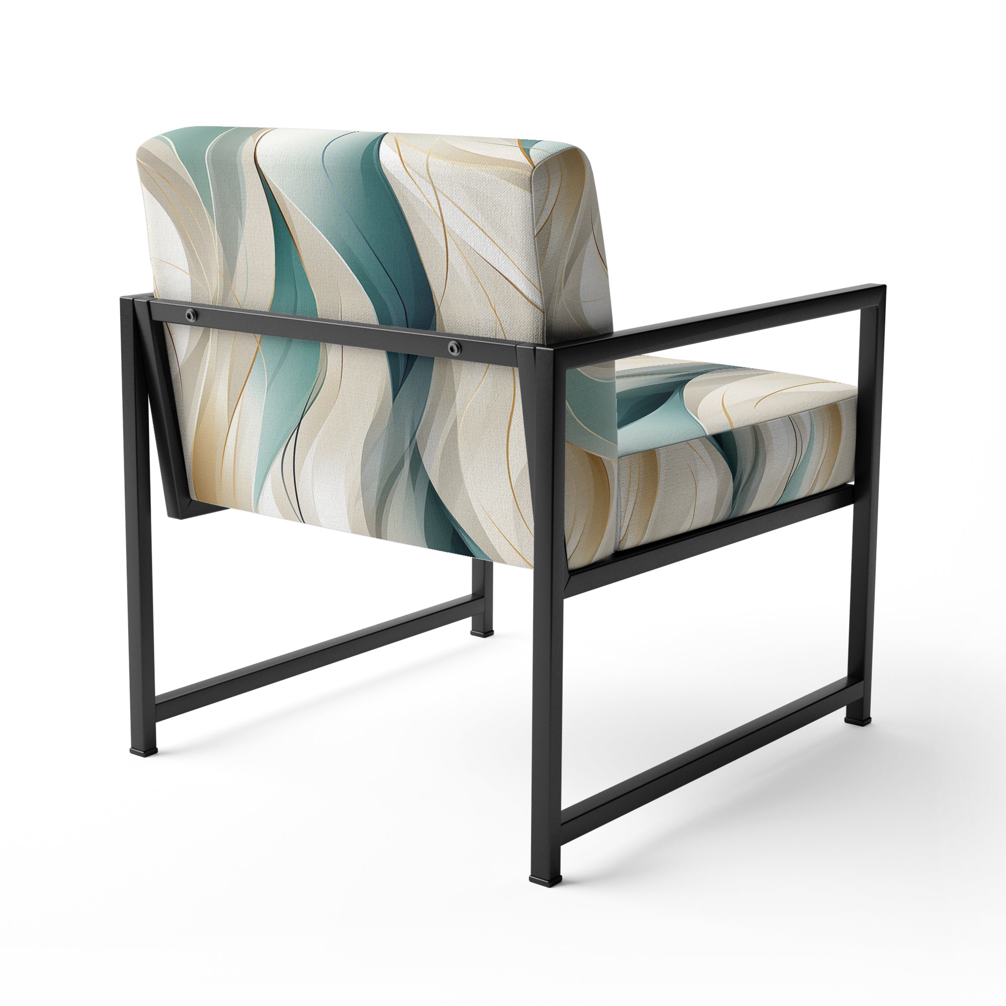 Subdued Elegance - Modern Accent Slipper Chair