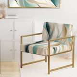 Subdued Elegance - Modern Accent Slipper Chair