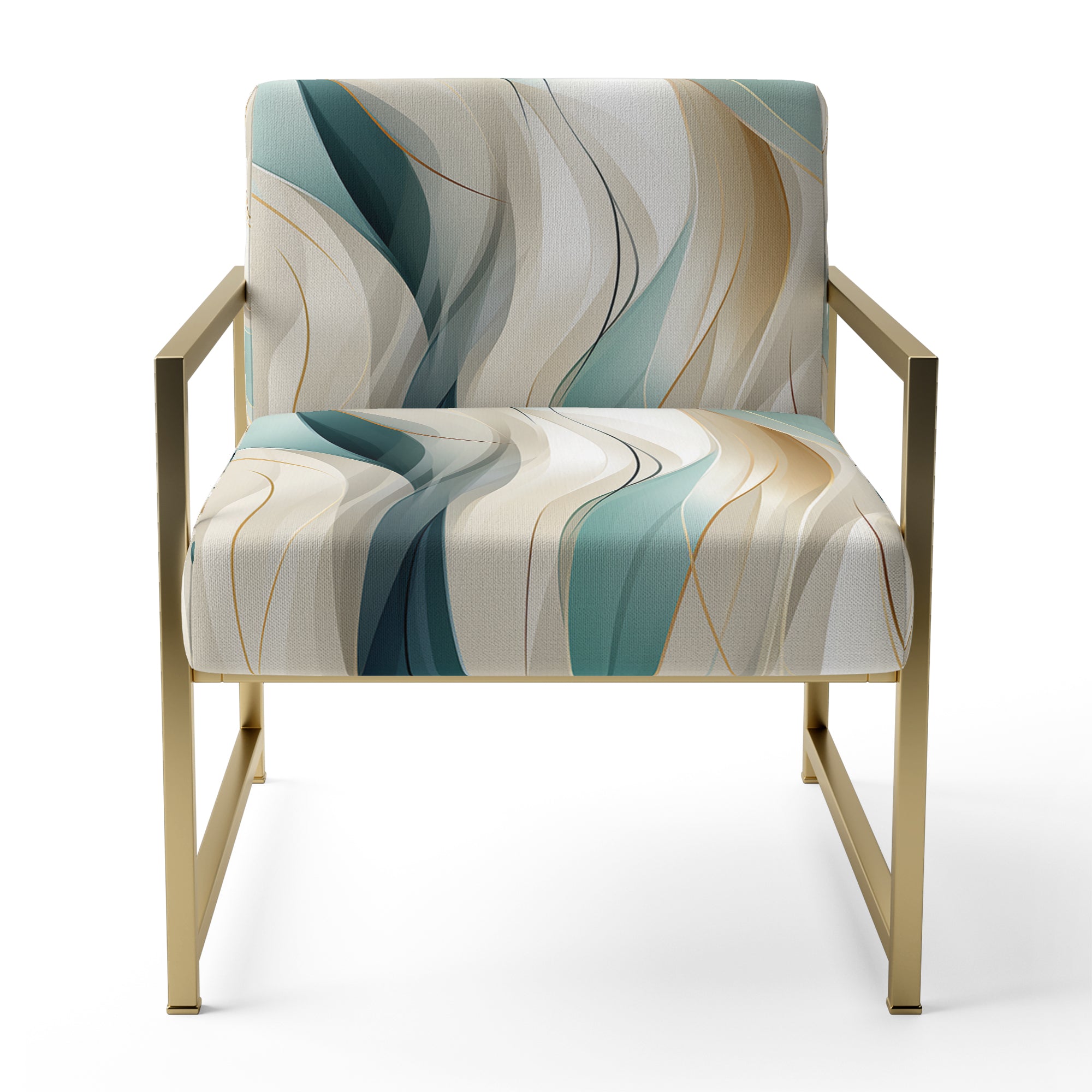 Subdued Elegance - Modern Accent Slipper Chair