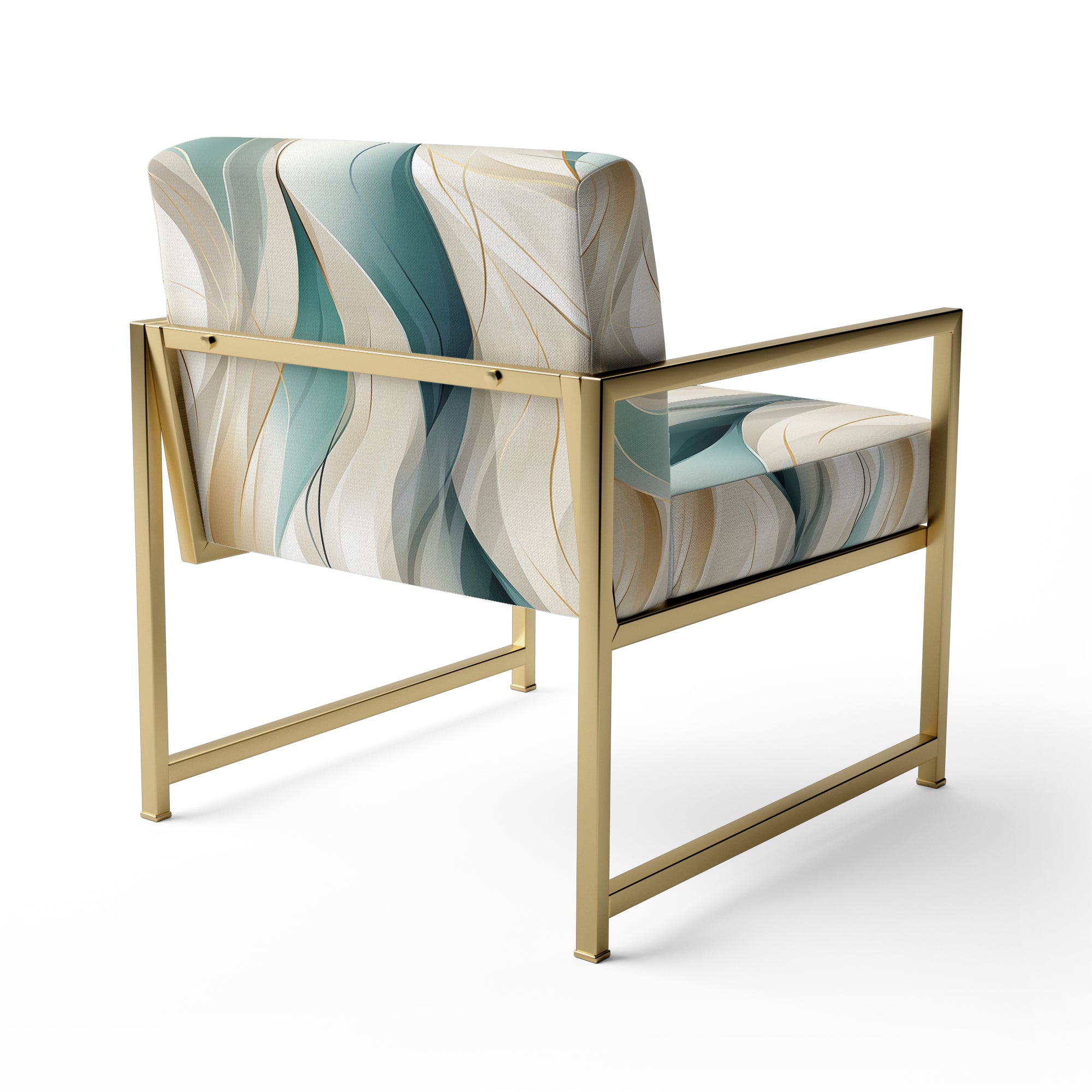 Subdued Elegance - Modern Accent Slipper Chair