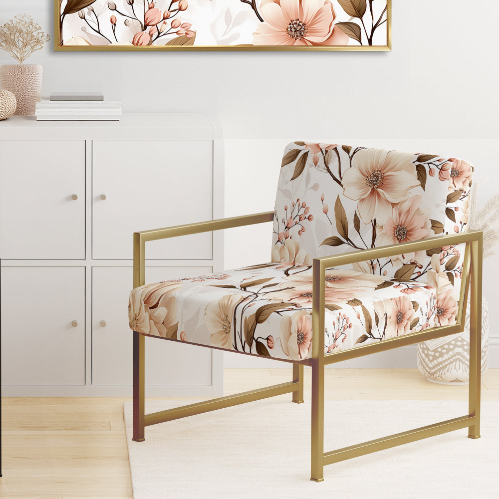 Antique Garden - Upholstered Bohemian Accent Chairs