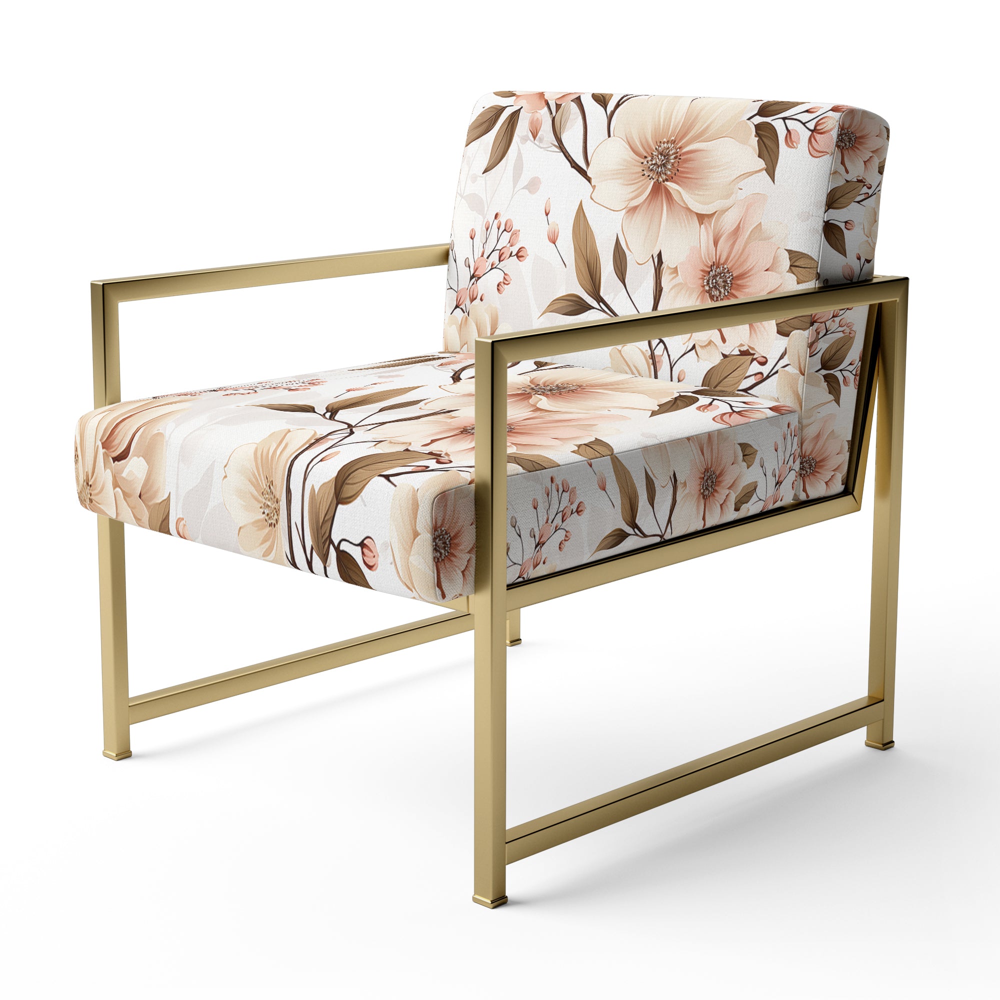 Antique Garden - Upholstered Bohemian Accent Chairs