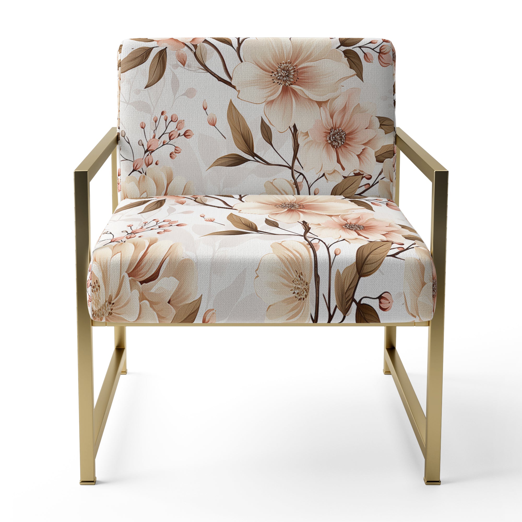 Antique Garden - Upholstered Bohemian Accent Chairs