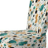 Industrial Fusion Polka Dots Pattern - Modern Arm Chair