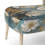 Green Dandelion Daydream - Upholstered Traditional Accent Chairs