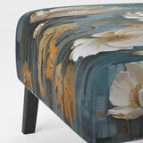 Green Dandelion Daydream - Upholstered Traditional Accent Chairs