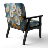 Green Dandelion Daydream - Upholstered Traditional Accent Chairs