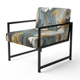 Green Dandelion Daydream - Upholstered Traditional Accent Chairs