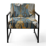 Green Dandelion Daydream - Upholstered Traditional Accent Chairs
