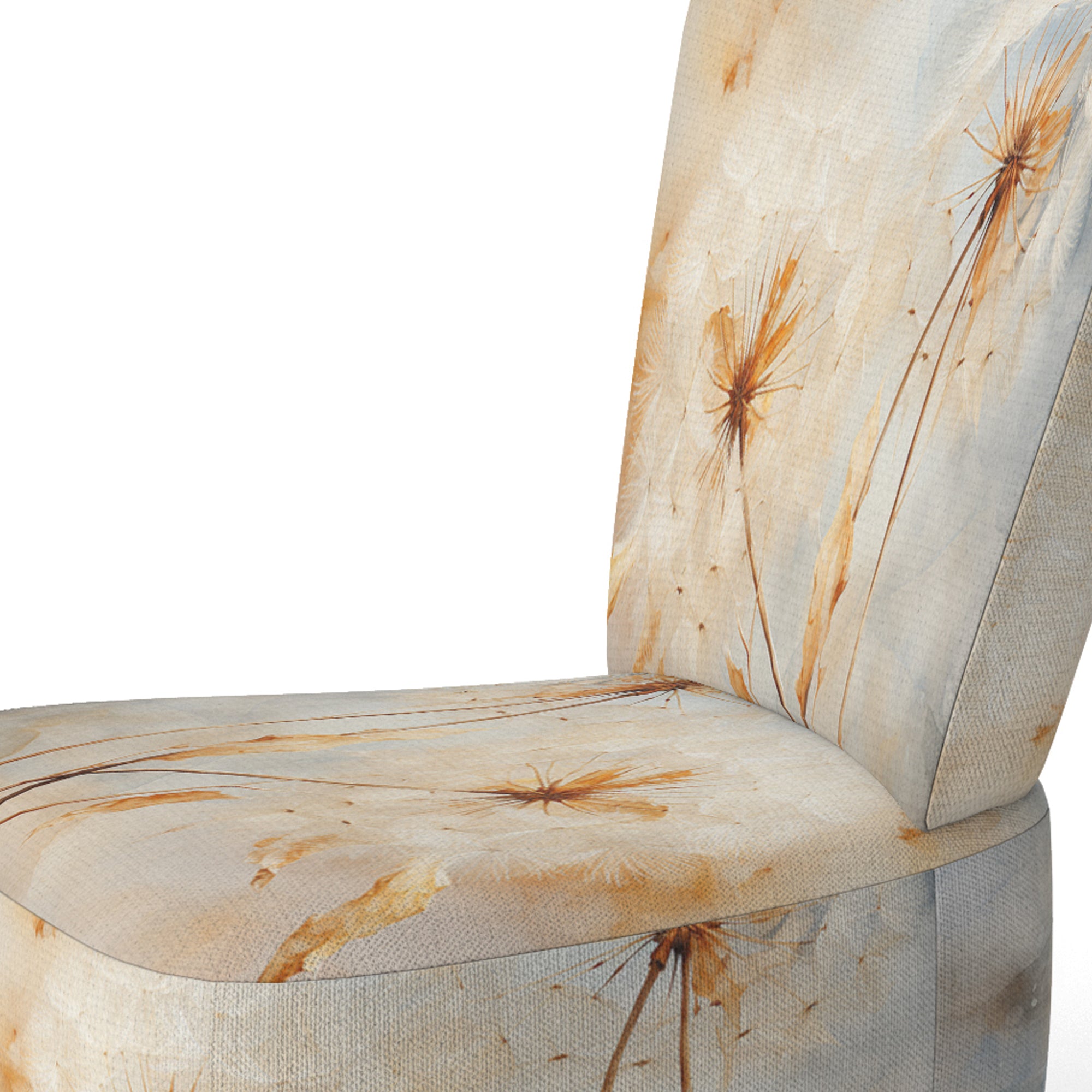 Dandelion Petal Purity - Traditional Arm Chair