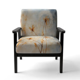 Dandelion Petal Purity - Traditional Arm Chair