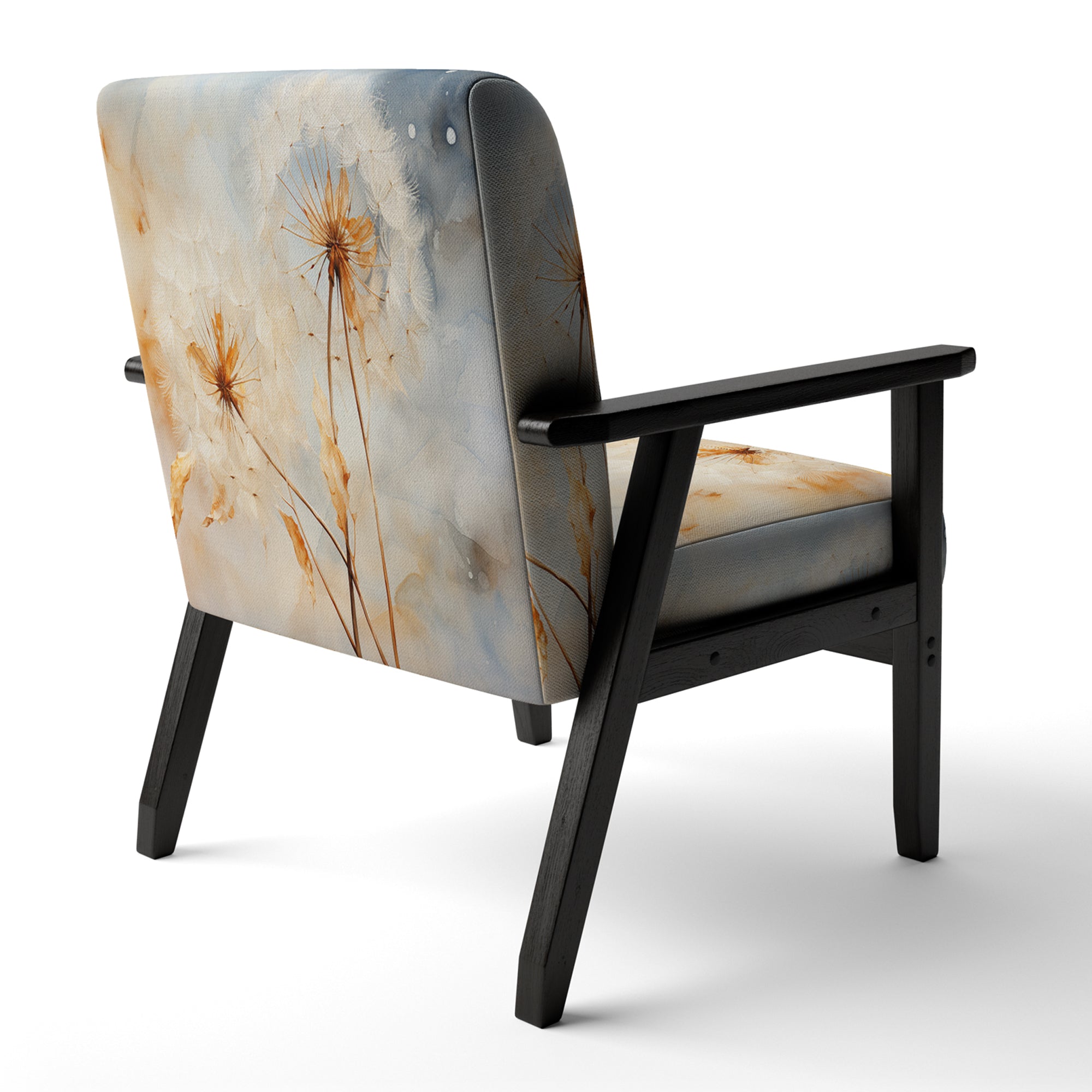 Dandelion Petal Purity - Traditional Arm Chair