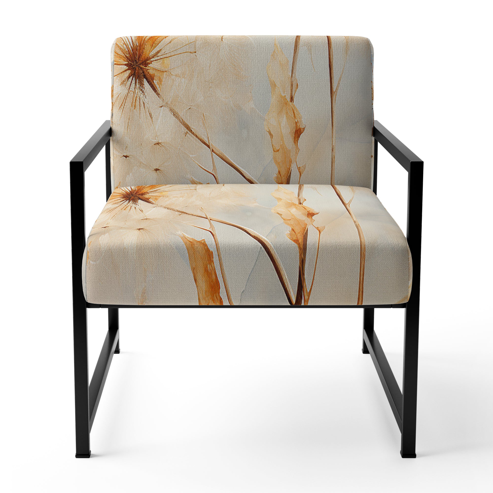 Dandelion Petal Purity - Traditional Arm Chair