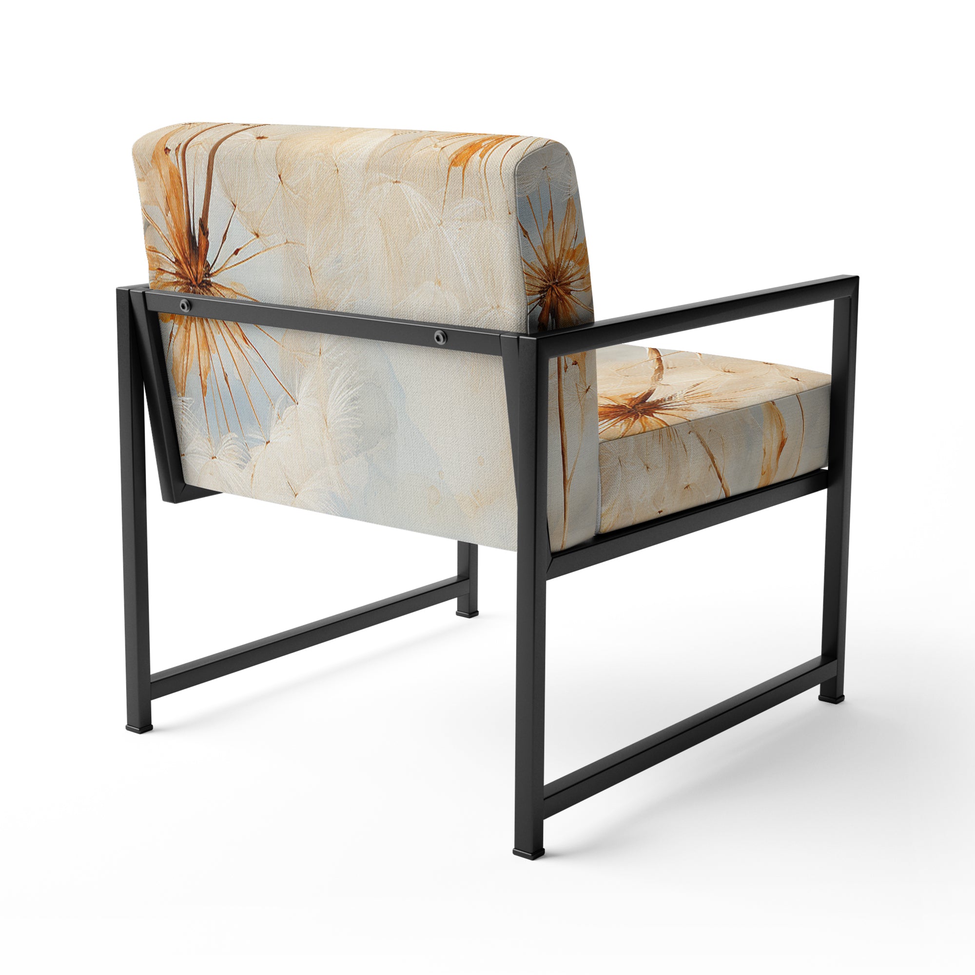 Dandelion Petal Purity - Traditional Arm Chair