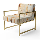 Dandelion Petal Purity - Traditional Arm Chair