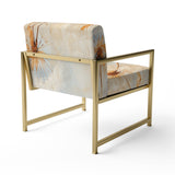 Dandelion Petal Purity - Traditional Arm Chair