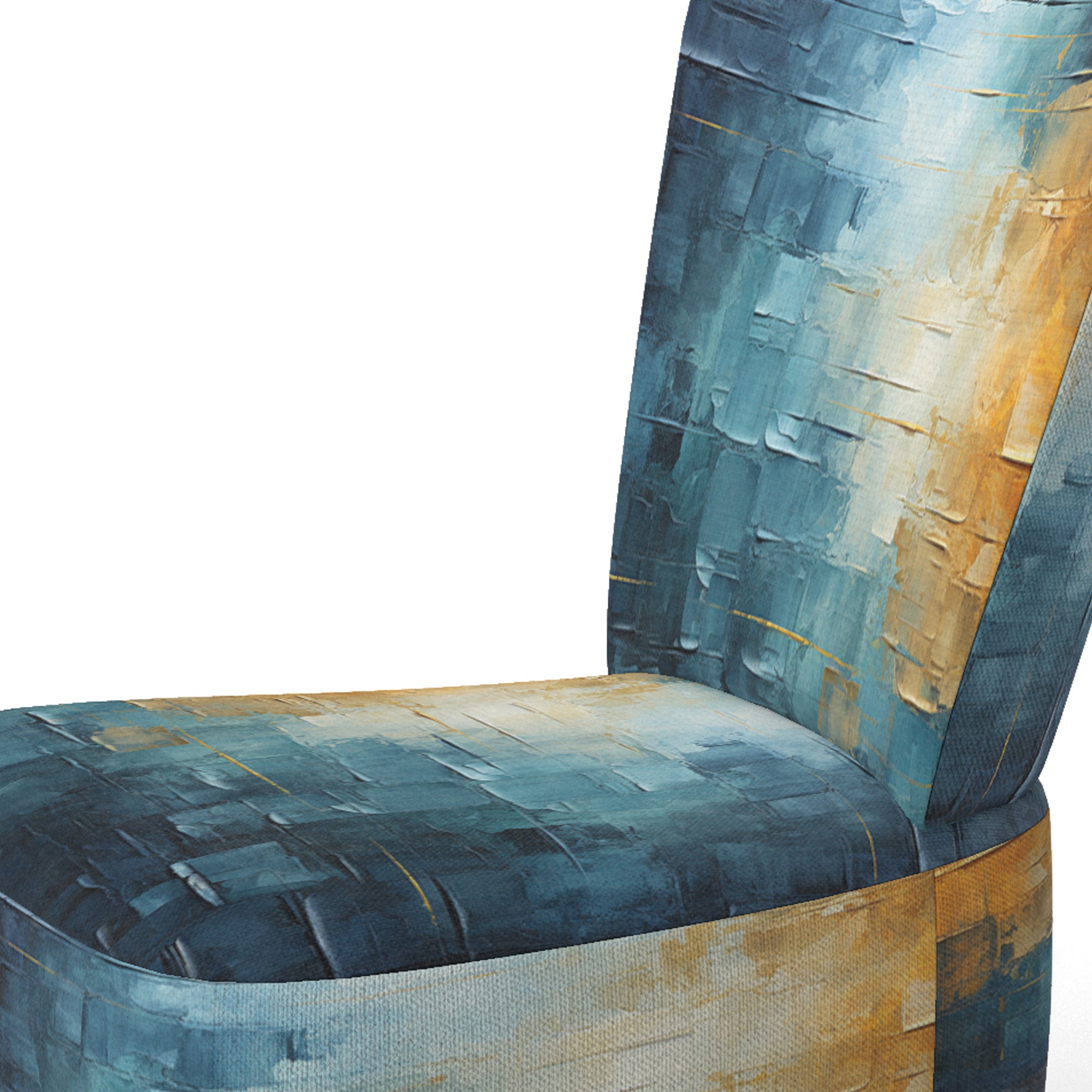 Sky Celestial Serenity Collage - Traditional Arm Chair