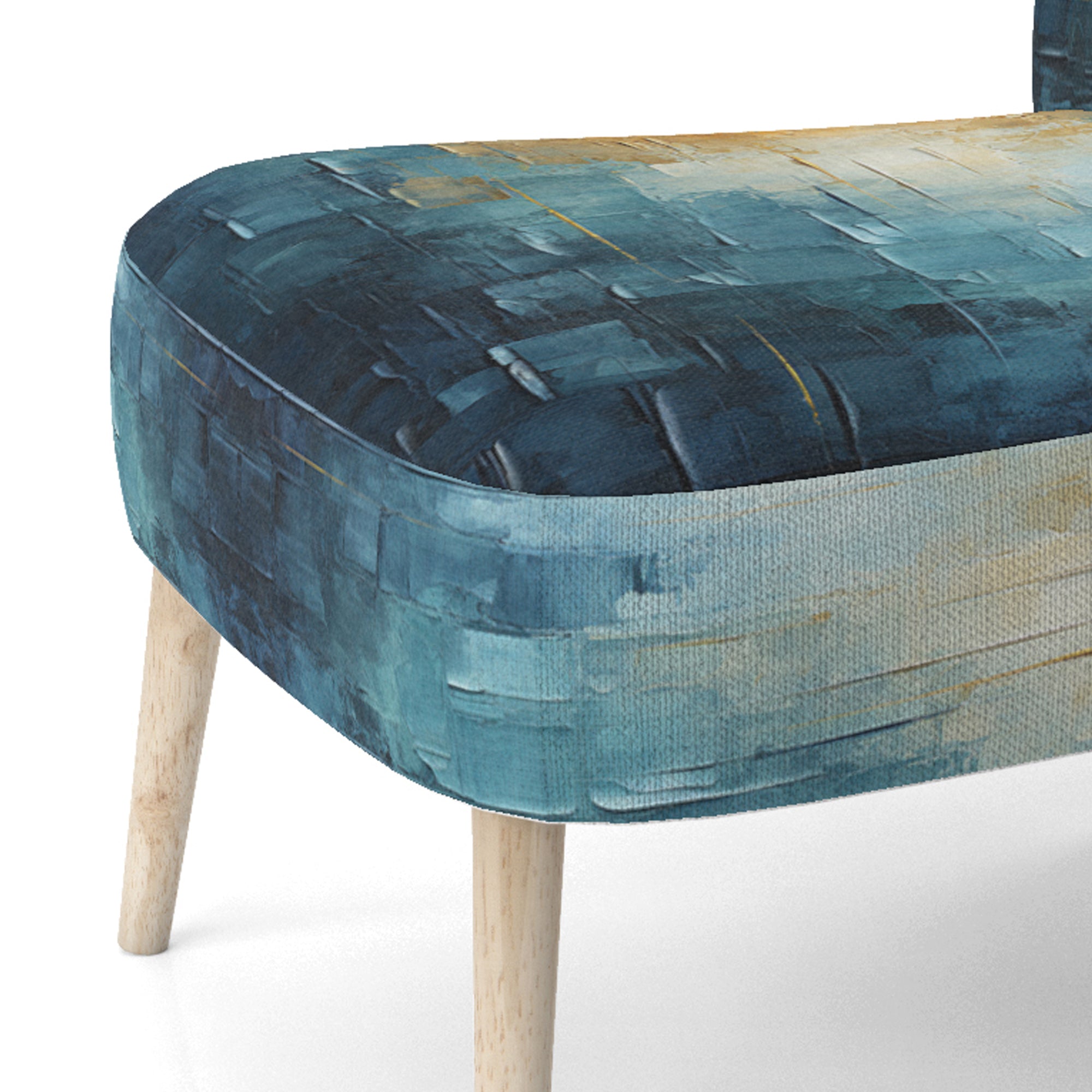 Sky Celestial Serenity Collage - Traditional Arm Chair