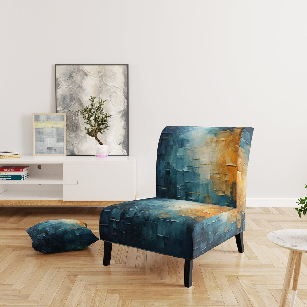 Sky Celestial Serenity Collage - Traditional Arm Chair