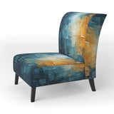 Sky Celestial Serenity Collage - Traditional Arm Chair