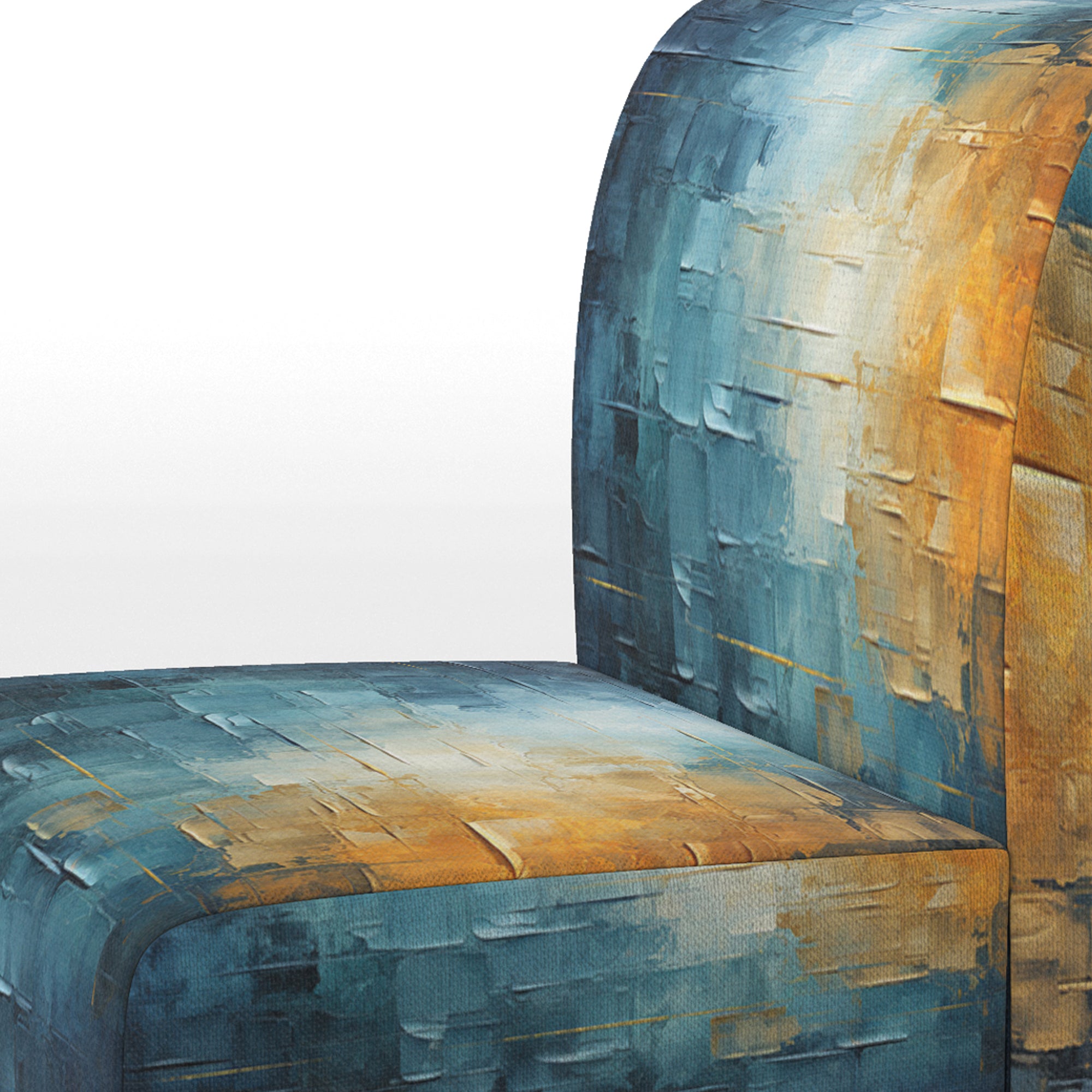 Sky Celestial Serenity Collage - Traditional Arm Chair