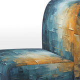 Sky Celestial Serenity Collage - Traditional Arm Chair