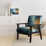 Sky Celestial Serenity Collage - Traditional Arm Chair