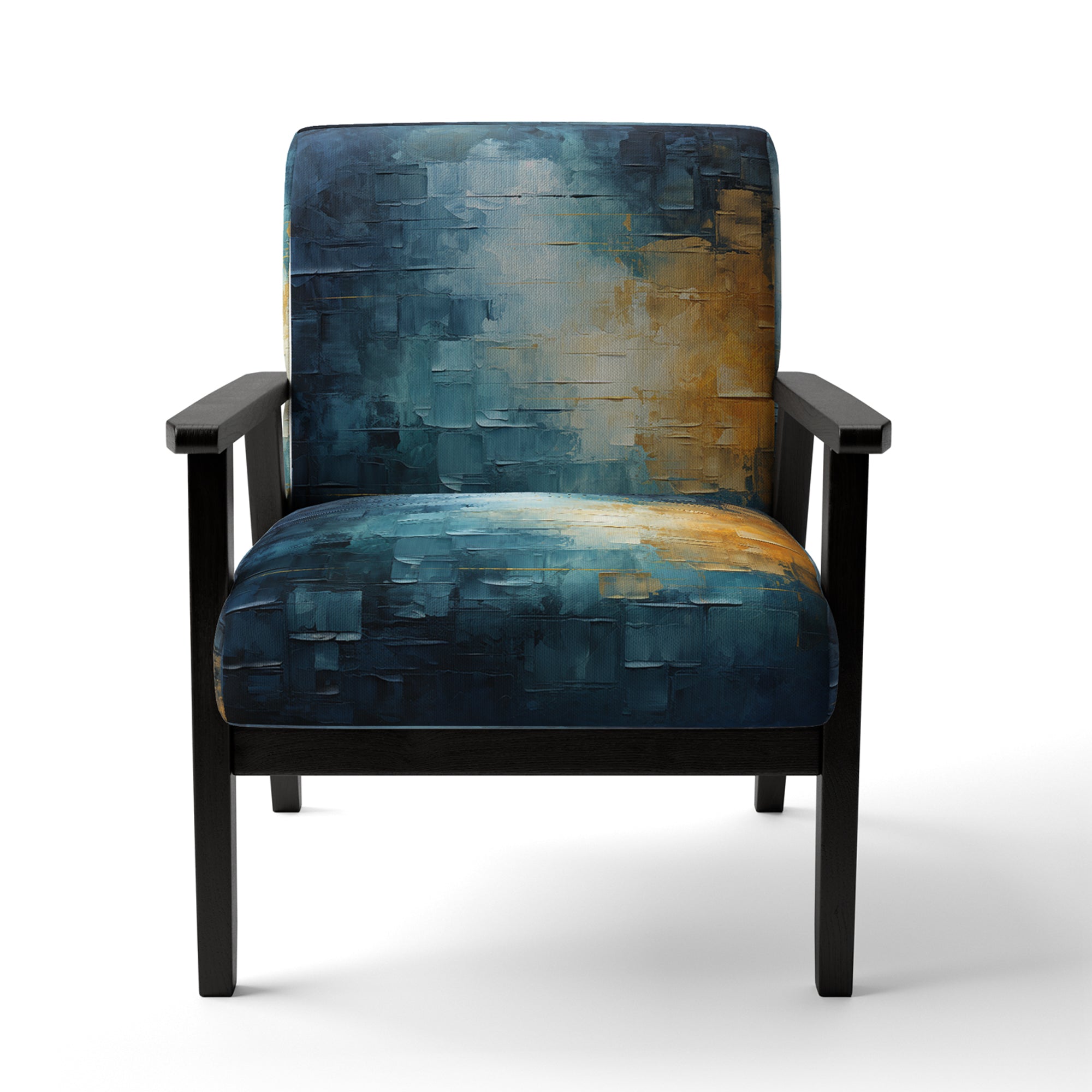 Sky Celestial Serenity Collage - Traditional Arm Chair