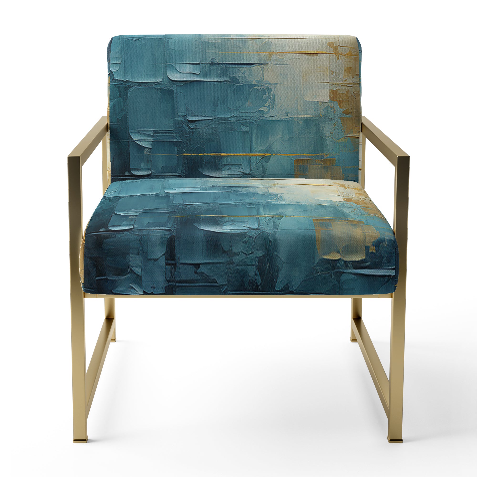 Sky Celestial Serenity Collage - Traditional Arm Chair