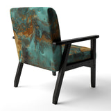 Whirling Waves - Modern Accent Slipper Chair