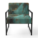 Whirling Waves - Modern Accent Slipper Chair