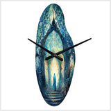 Islam Art The Spiritual - Asymmetric Metal Wall Clock