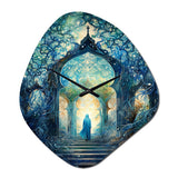 Islam Art The Spiritual - Asymmetric Metal Wall Clock