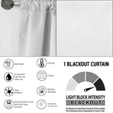 3D leaves in Shades of Black - Modern & Contemporary Curtain - 1 Panel