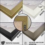 Abstracted Train Velocity - Train Canvas Wall Art