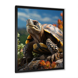 Turtles Journey Portrait - Turtle Wall Art Prints